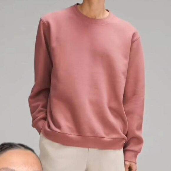 lululemon athletica Tops - Lululemon Steady State Crewneck Sweatshirt Men Spiced Chai